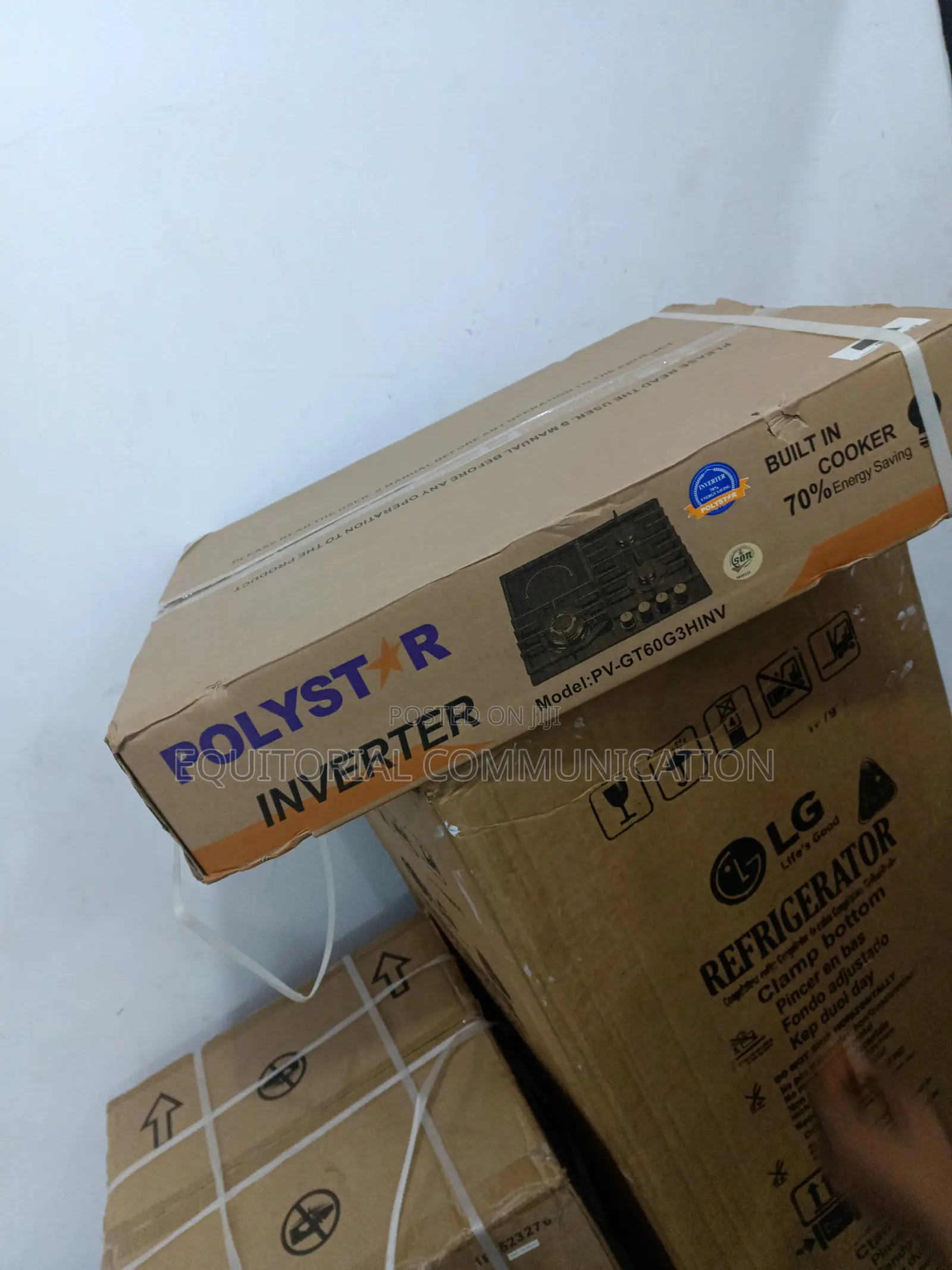 Standard Polystar Inverter Built in Cooker Black 