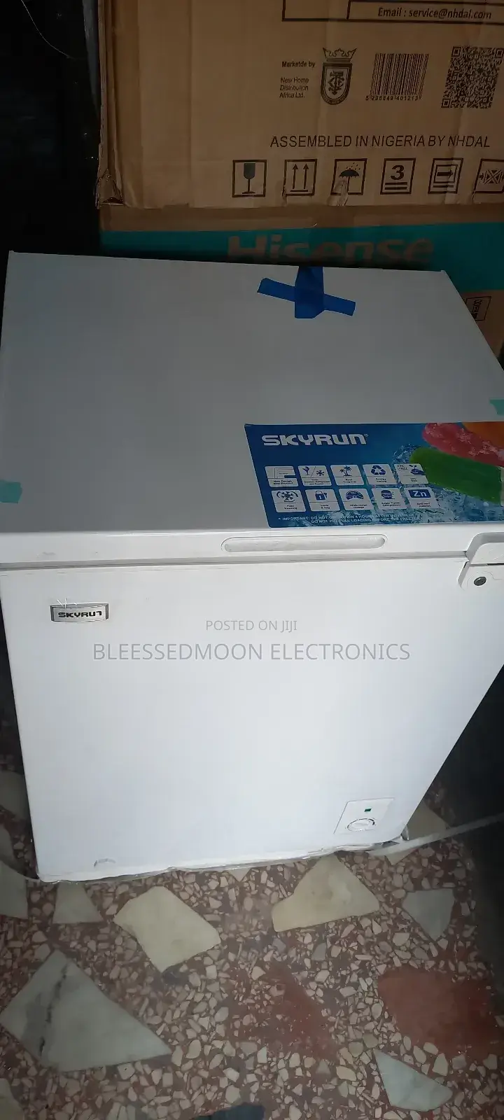Skyrun Expert Inverter Chest Freezer 150liters 3 Yrs Warrant