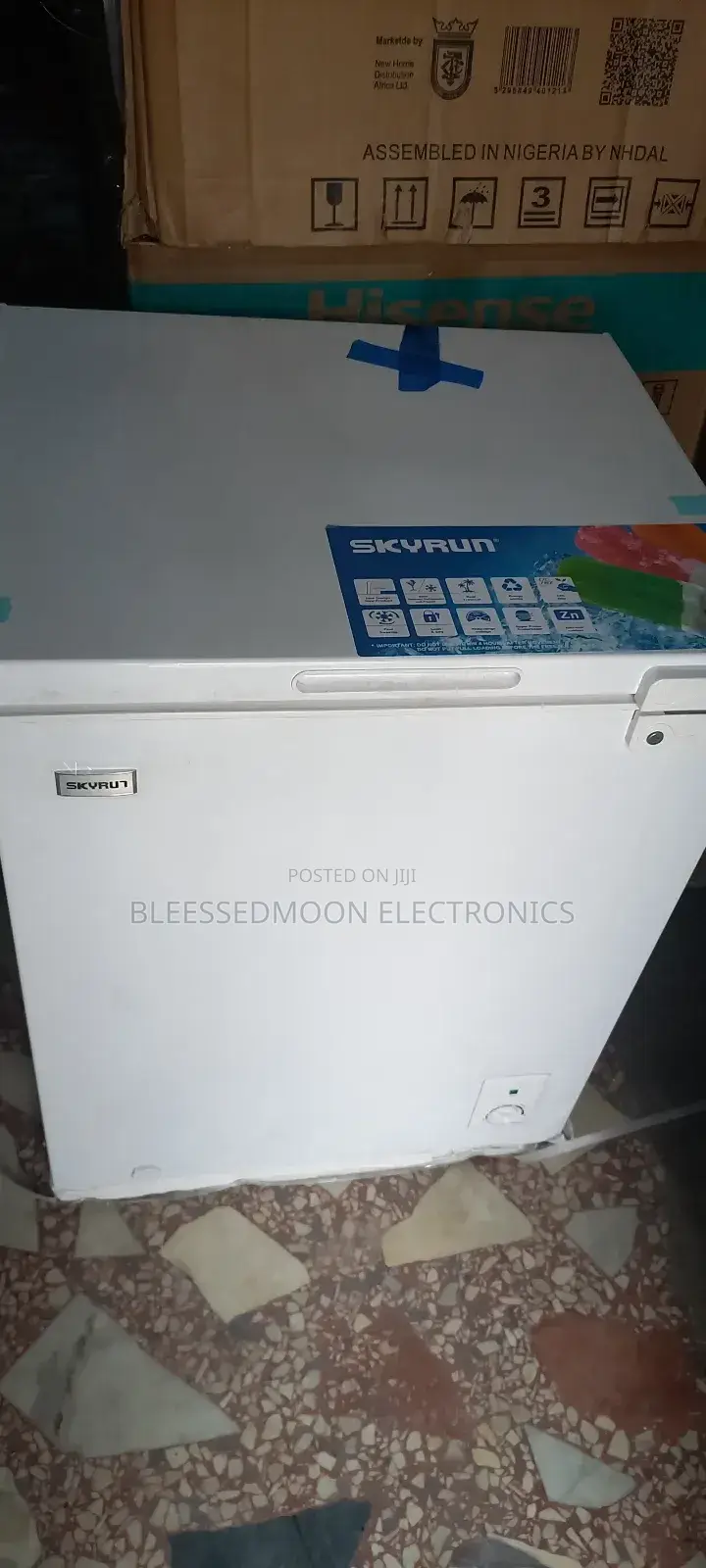 Skyrun Expert Inverter Chest Freezer 150liters 3 Yrs Warrant