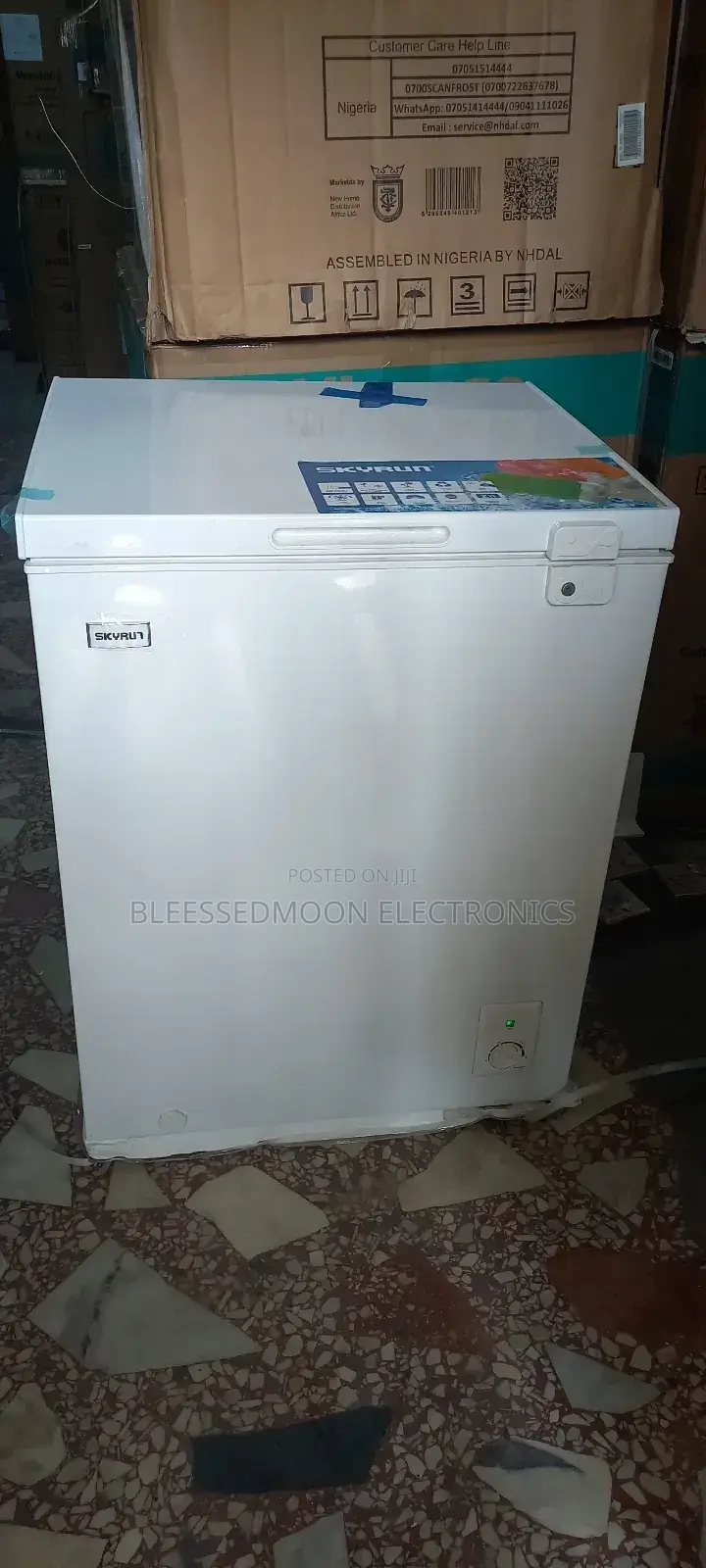 Skyrun Expert Inverter Chest Freezer 150liters 3 Yrs Warrant