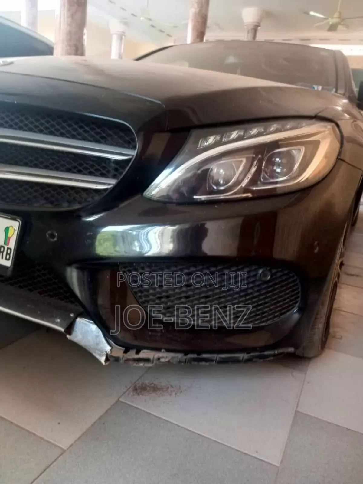 C300 2017 Front Bumper Shining Crome