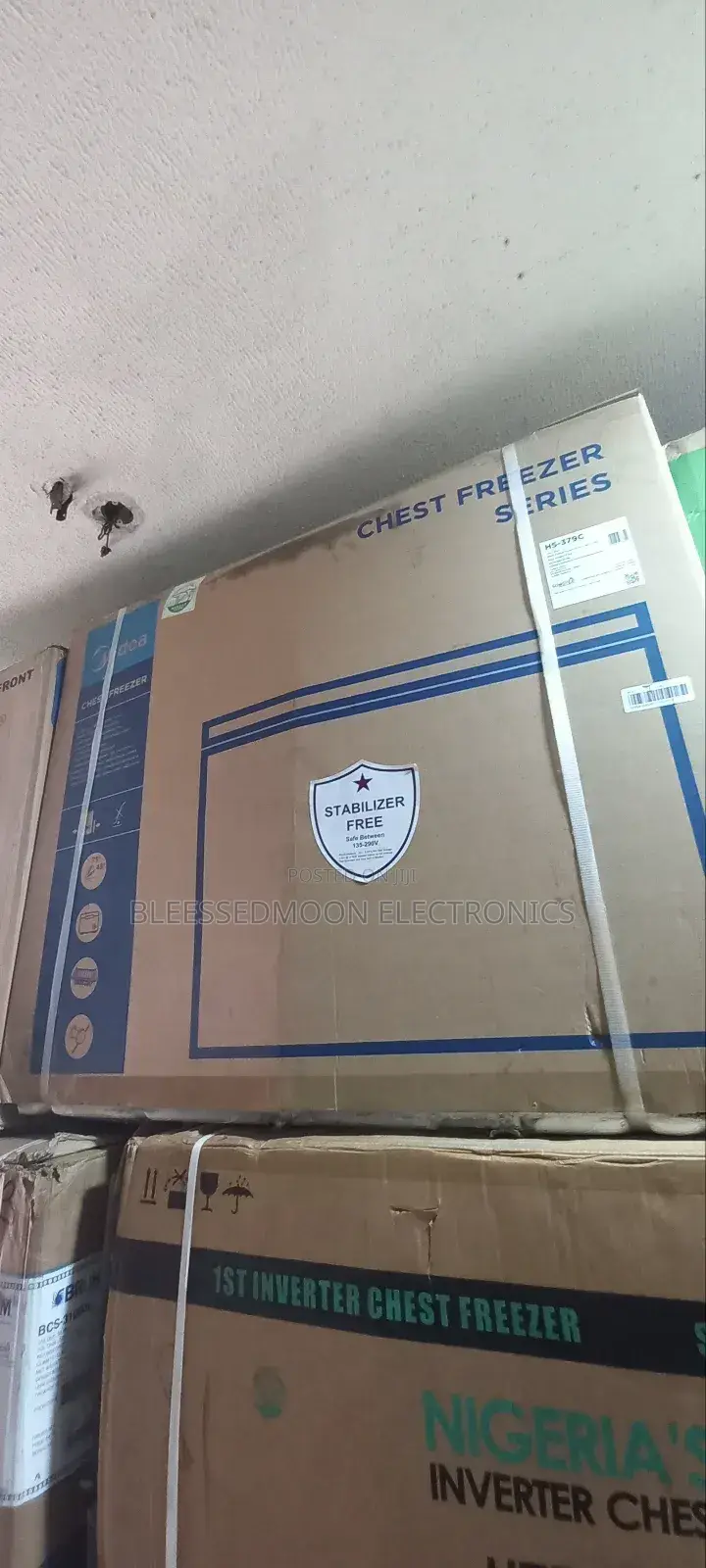 Midea Inverter Chest Freezer for Ice Blocks 3yrs Warrant