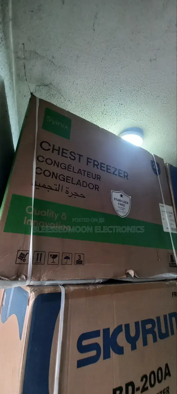 Synix Stabiliser Free Chest Freezer 4fit, Ice Retaine 4 Days