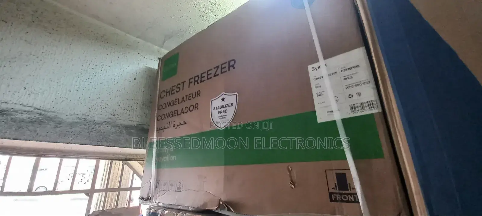 Synix Stabiliser Free Chest Freezer 4fit, Ice Retaine 4 Days