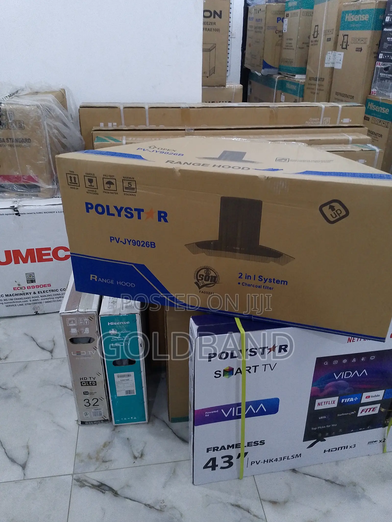 Fast Selling Polystar Range Hood "Pv-Jy9026b"