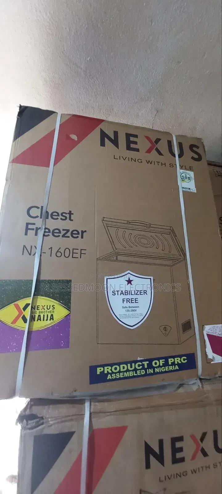 Nexus Expert Inverter Chest Freezer 160liters 5 Years W