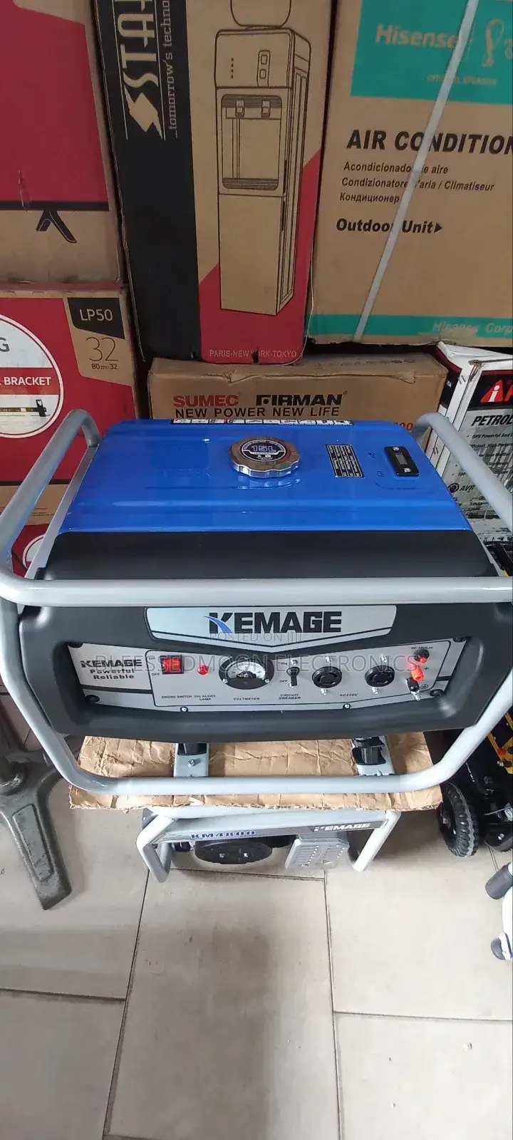 Kemage Super Japan 100 Percent Cooper Coil Generator 5.5kva