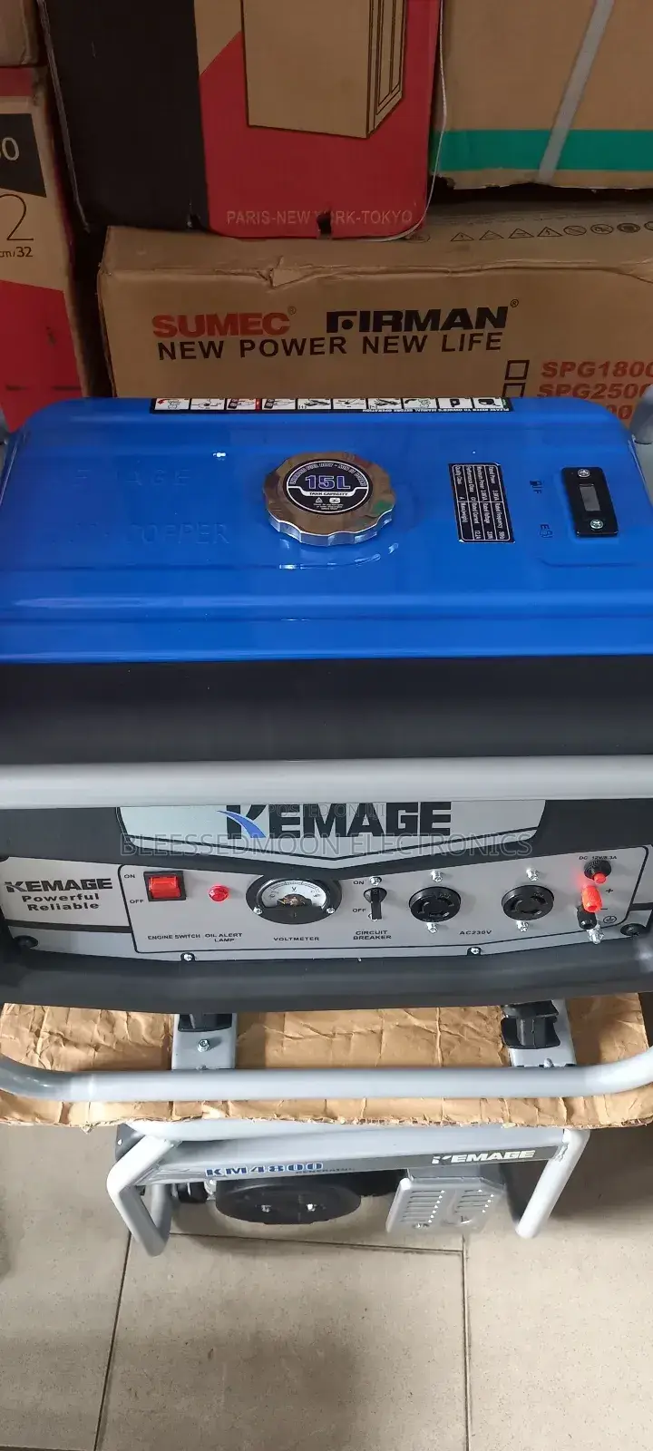 Kemage Super Japan 100 Percent Cooper Coil Generator 5.5kva