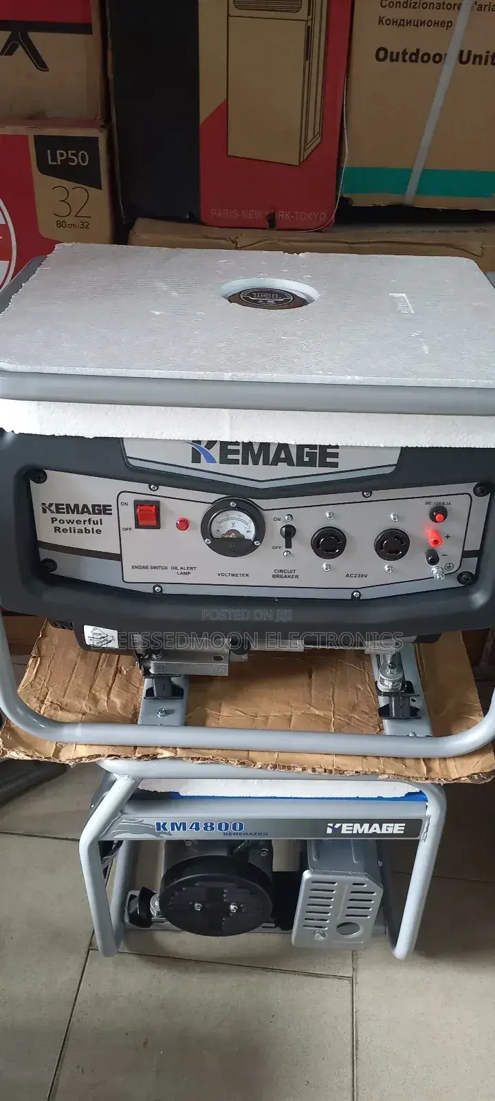 Kemage Super Japan 100 Percent Cooper Coil Generator 5.5kva