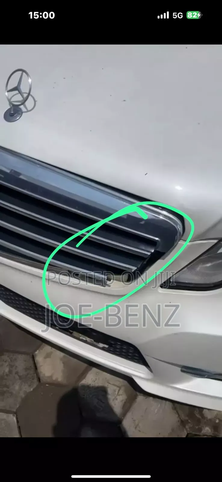 E350 2010 Front Bumper Grill