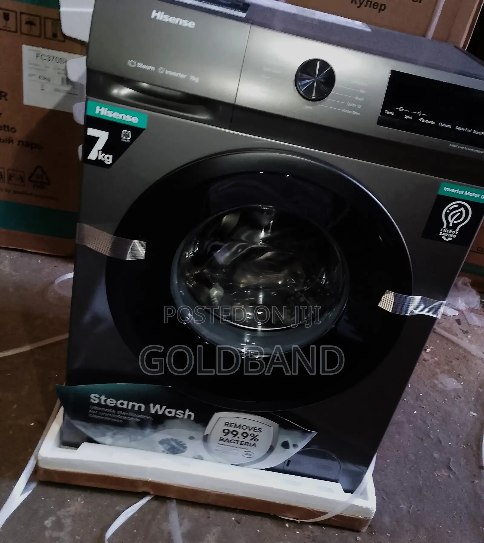 An Avaliable 7kg Wash and Spin Machine ''Wm 7012 Wfqp''