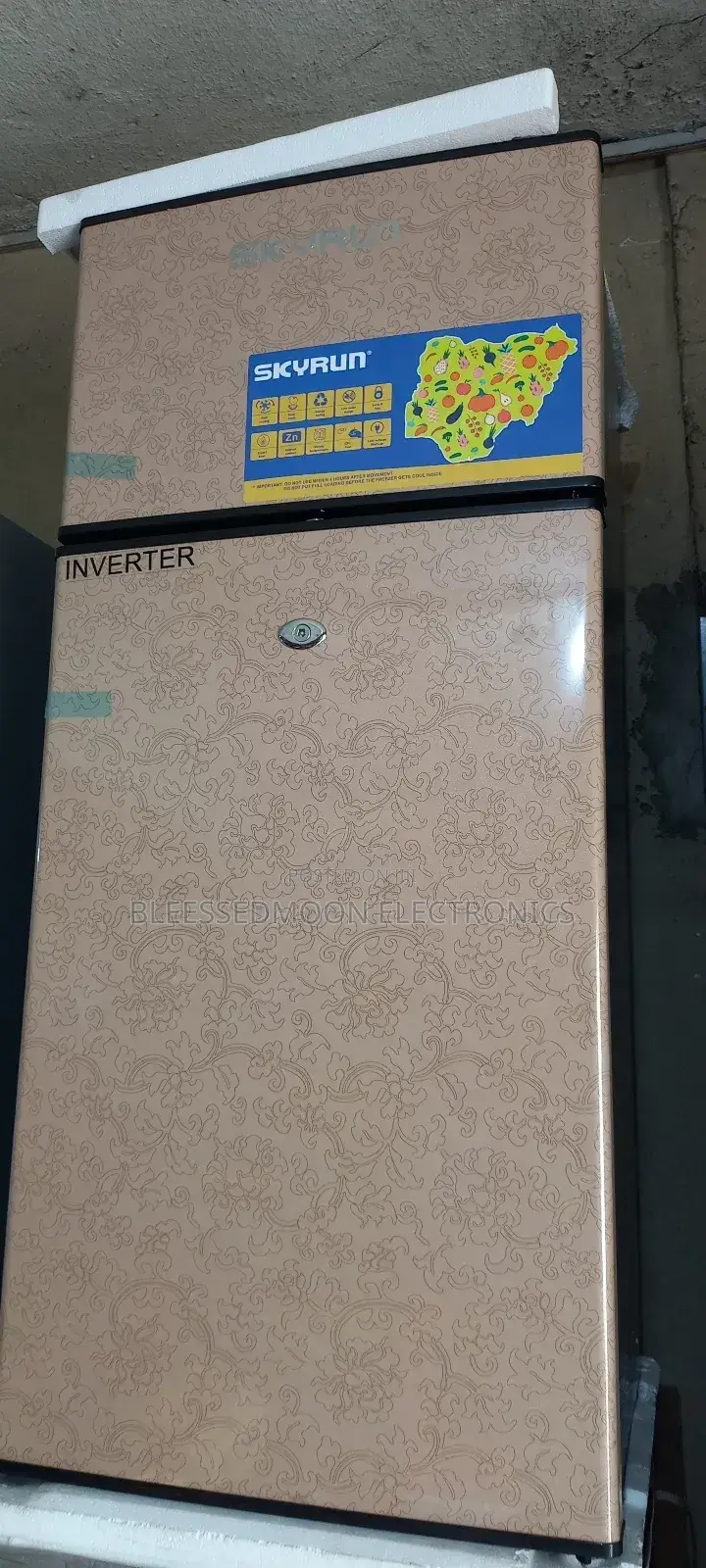 Skyrun Inverter Standing Fridge Double Doors Expert Cooling