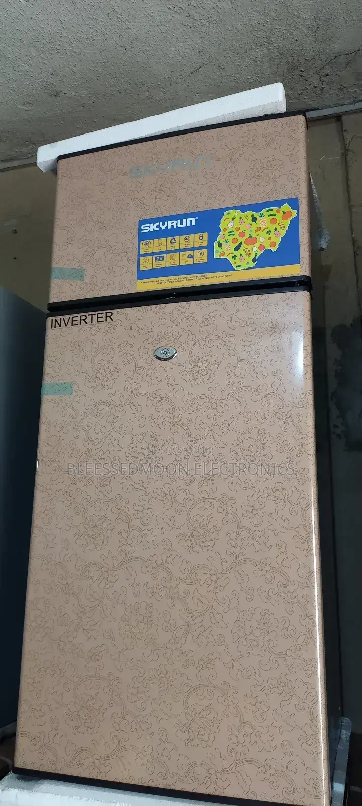 Skyrun Inverter Standing Fridge Double Doors Expert Cooling