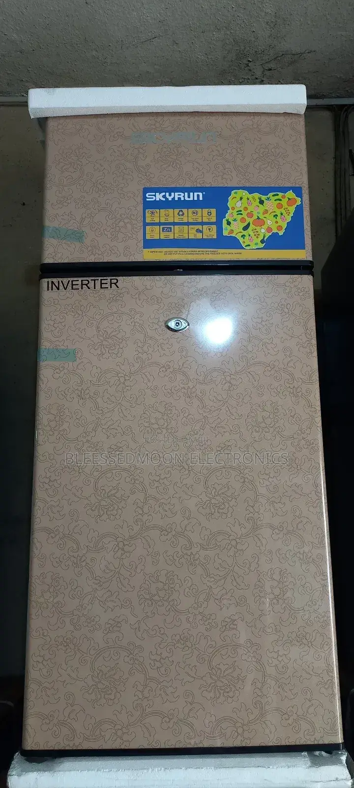 Skyrun Inverter Standing Fridge Double Doors Expert Cooling