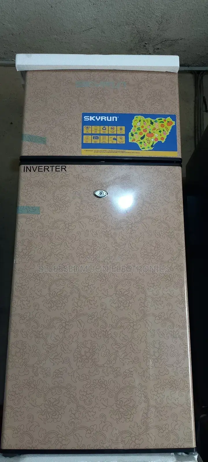 Skyrun Inverter Standing Fridge Double Doors Expert Cooling