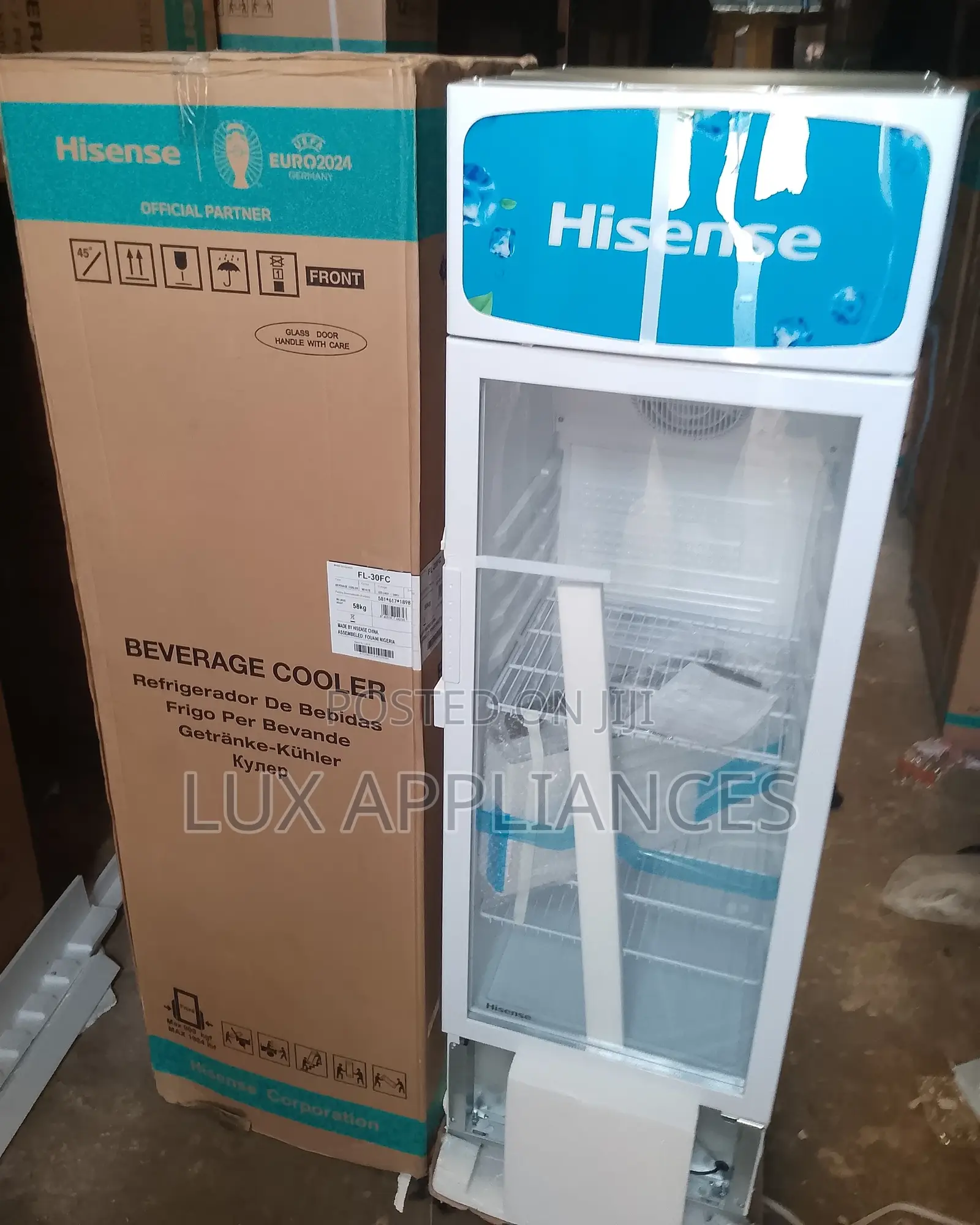 The New Quality Hisense 222l Showcase Chiller