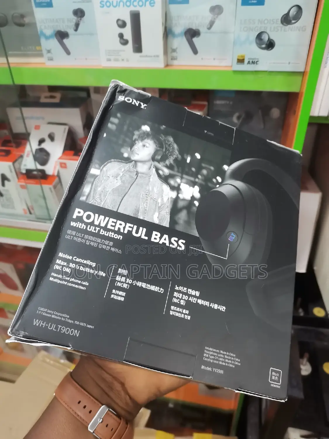 Sony Ult Wear Power Sound Wh-Ult900n