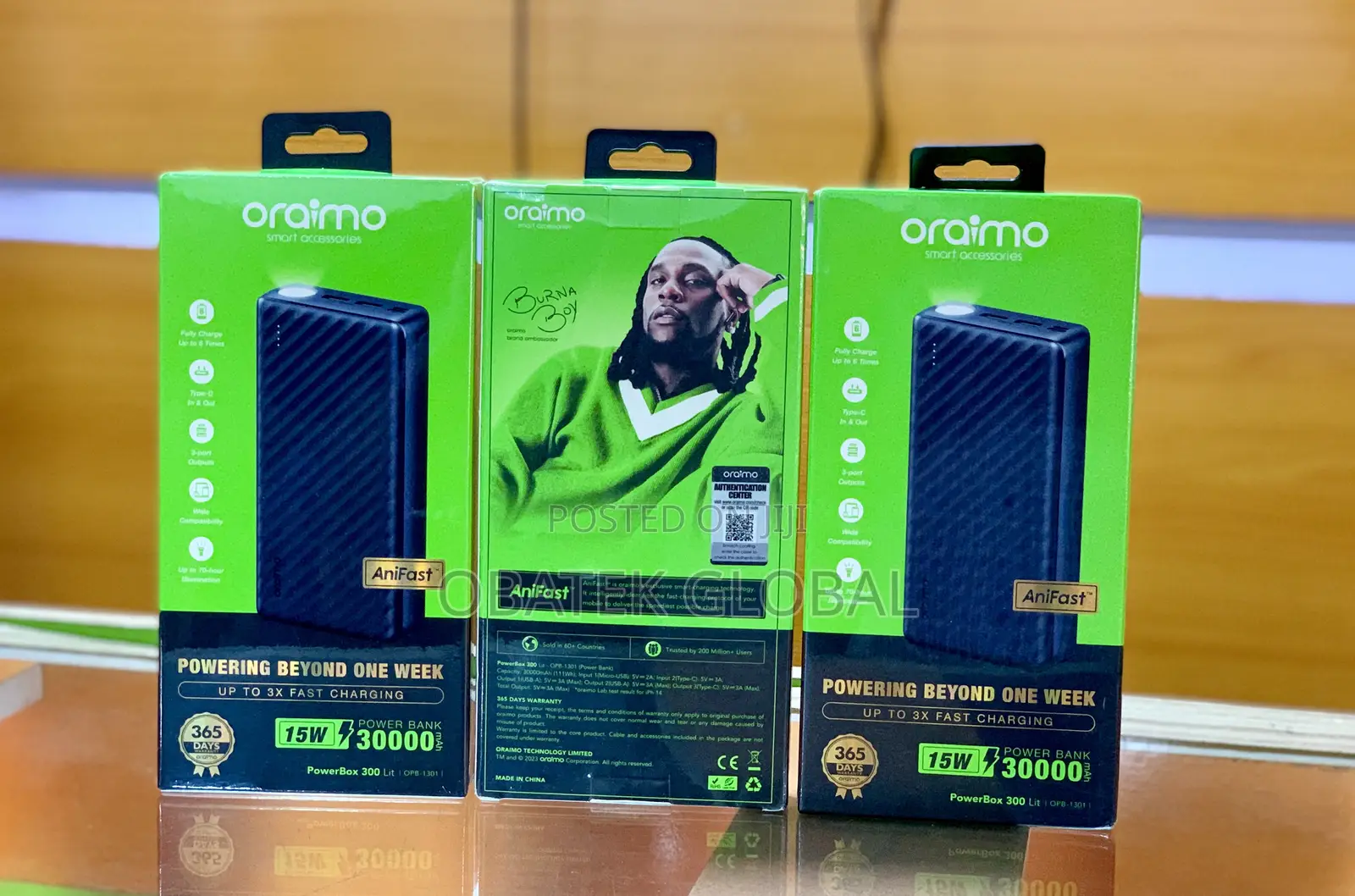 Oraimo 30000mah Powerbank (Powerbox 300)