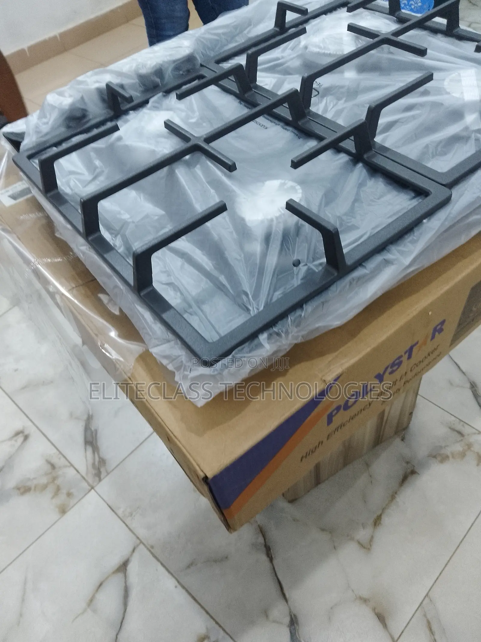 Smart Choice Polystar 4 Burner Gas Hob ''Pv-Gt60g4''