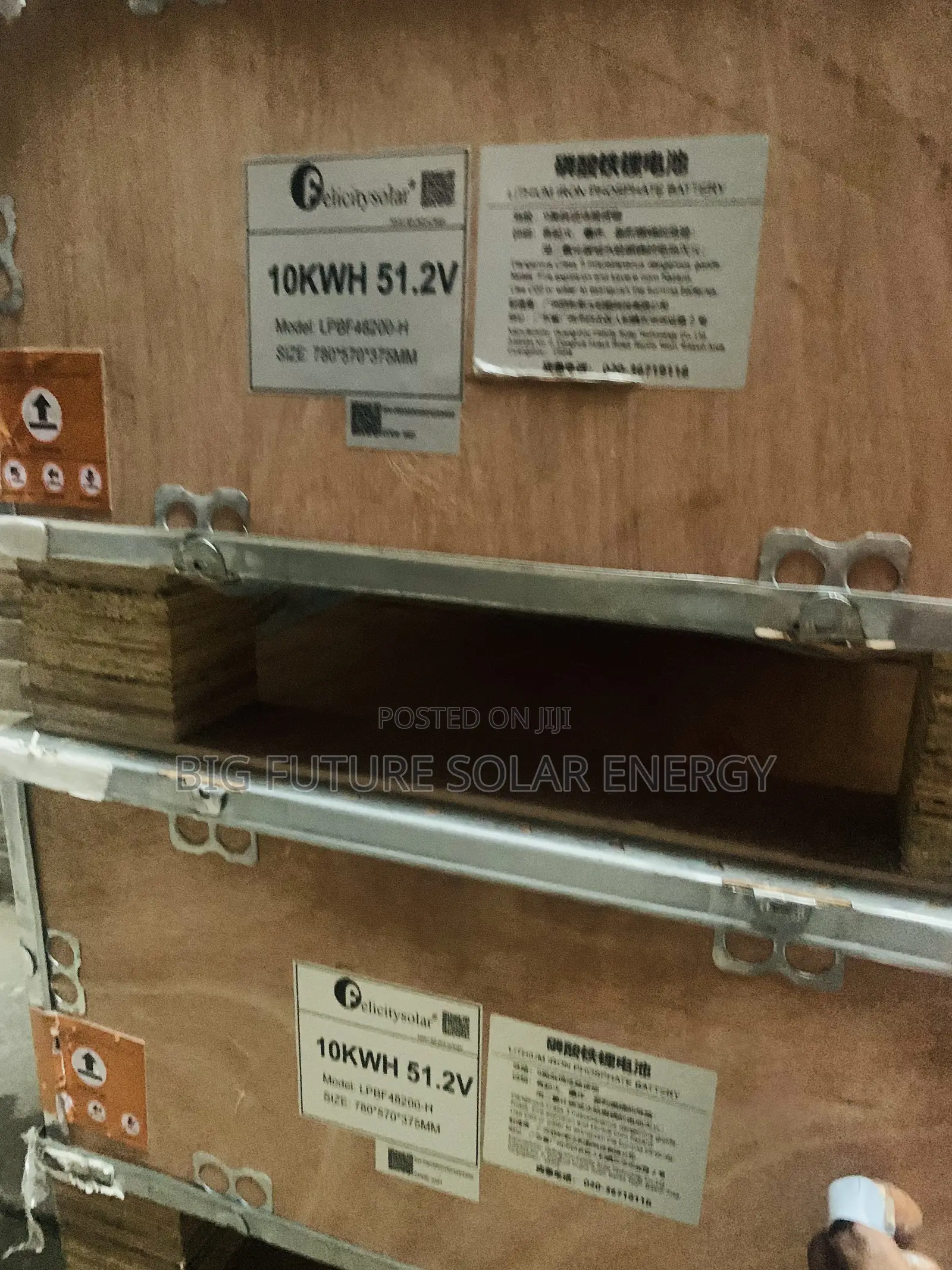 10kwh Felicity Lithium Battery 51.2v