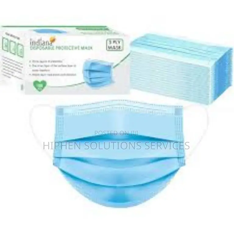 Disposable Face Nose Mask 3 Layer Protection 50pcs