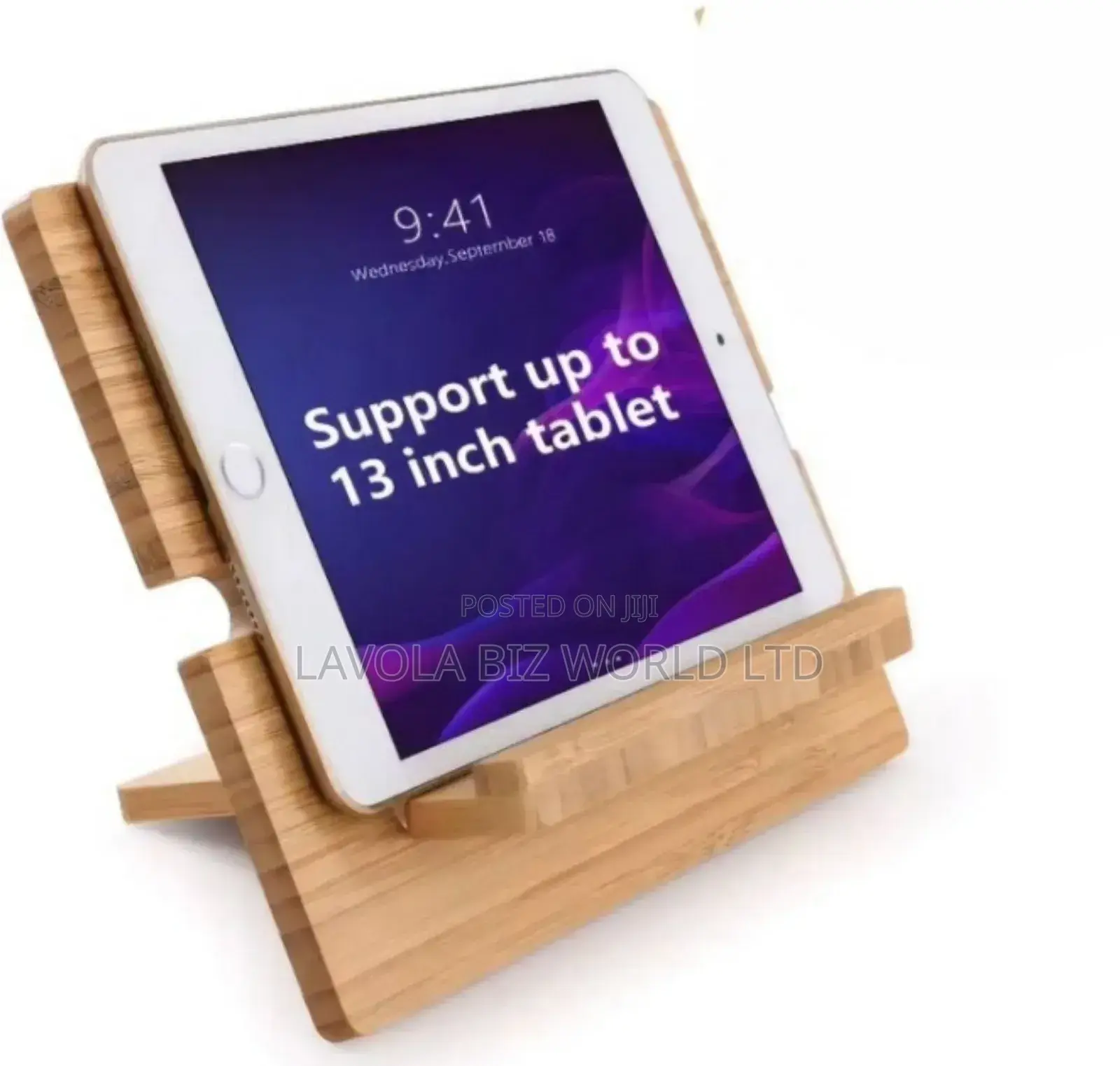 Bamboo Tablet Stand