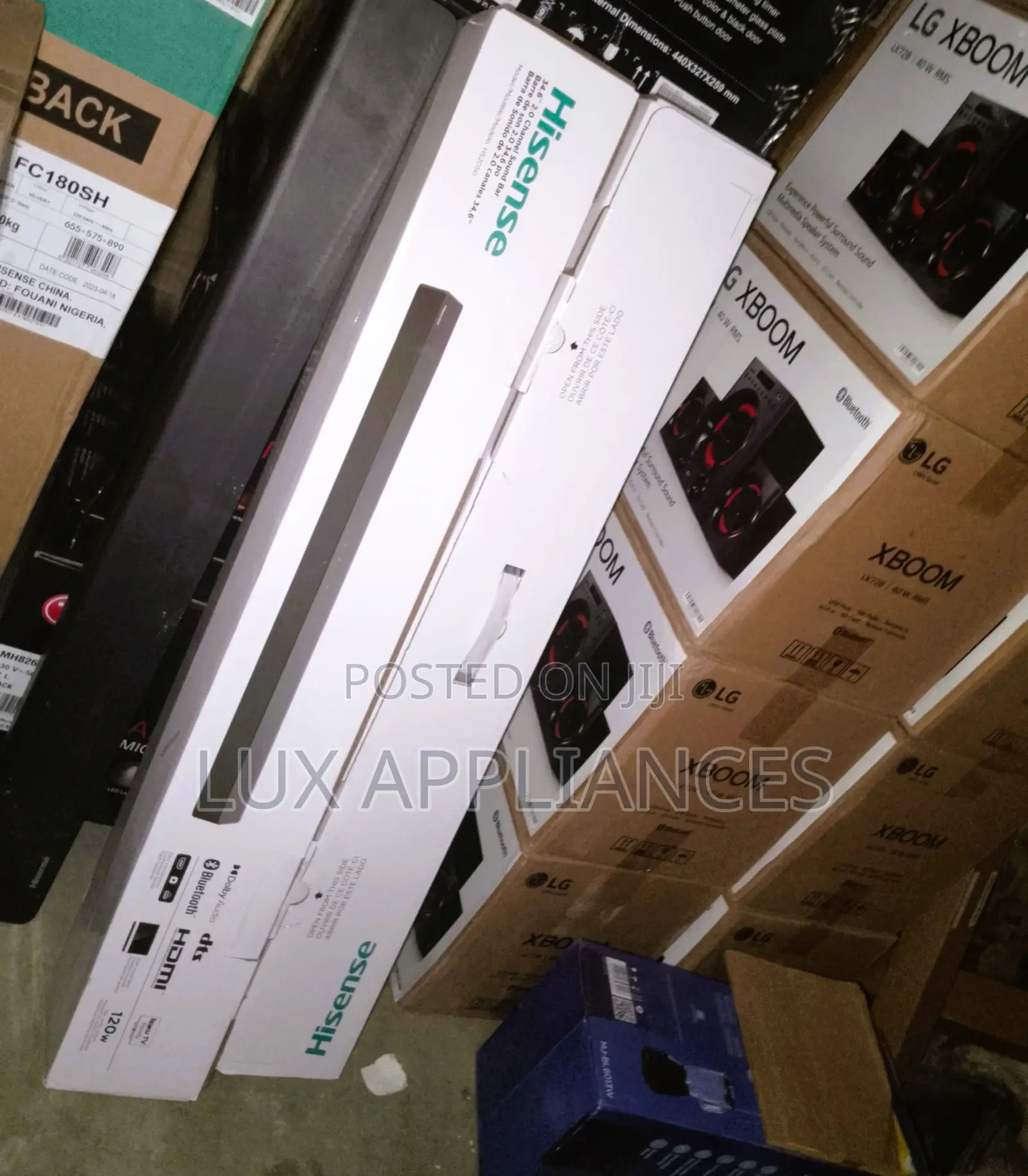 Standard 120w Hisense Sound System