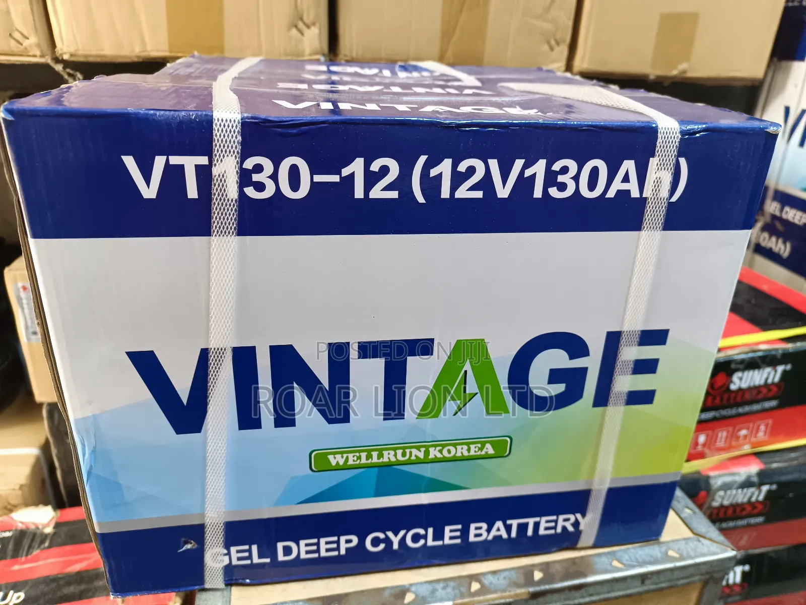 Vintage Gel 130ah Battery
