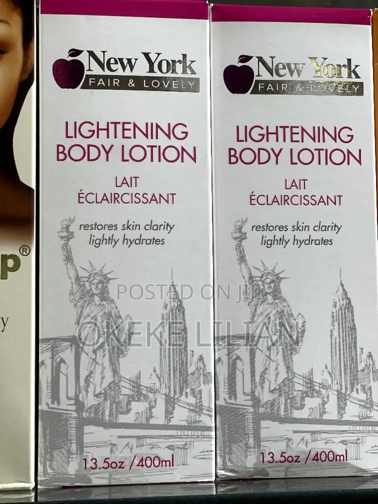 New York Fair Lovely Lightening Body Lotion 400ml