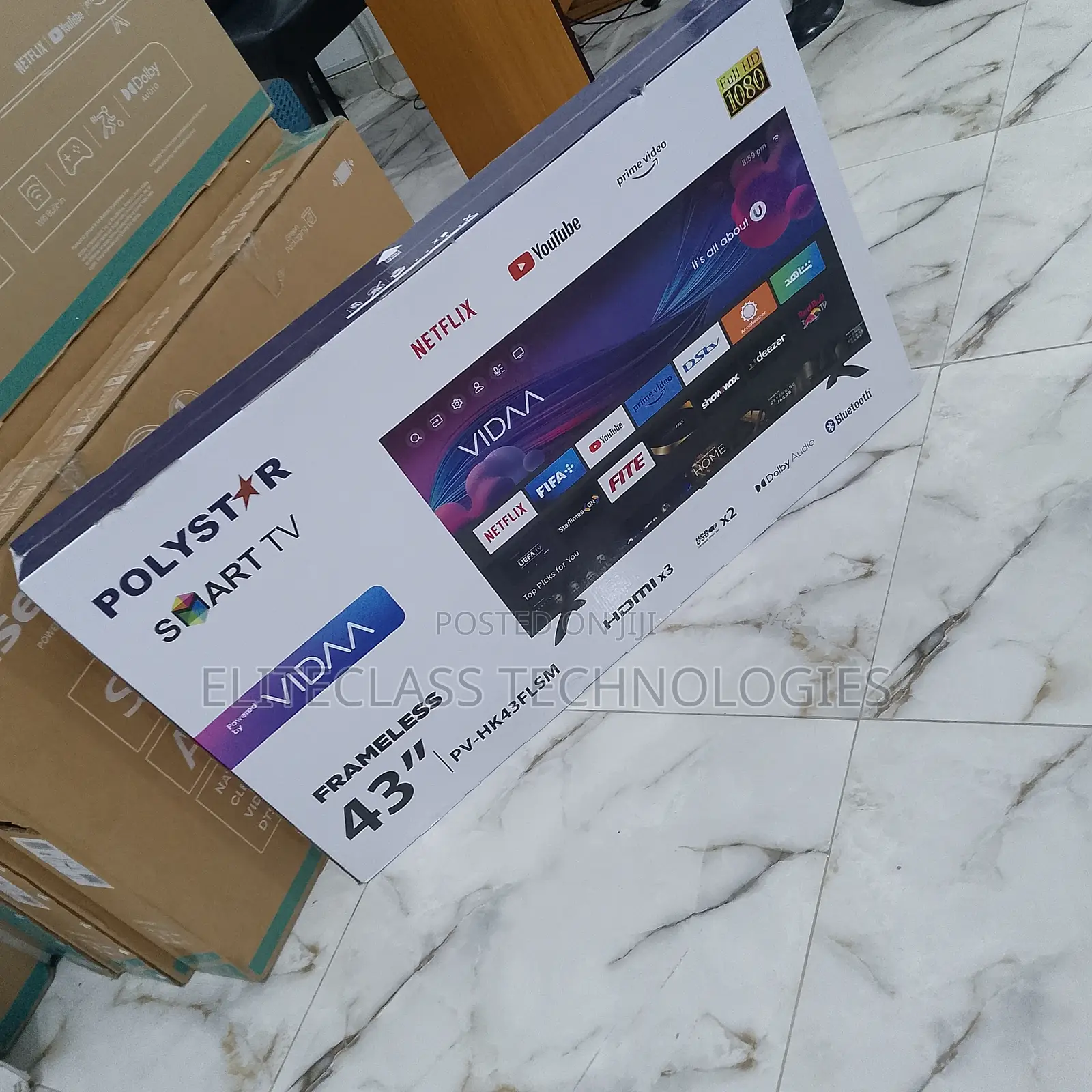 Brand New Polystar Smart Tv 43''