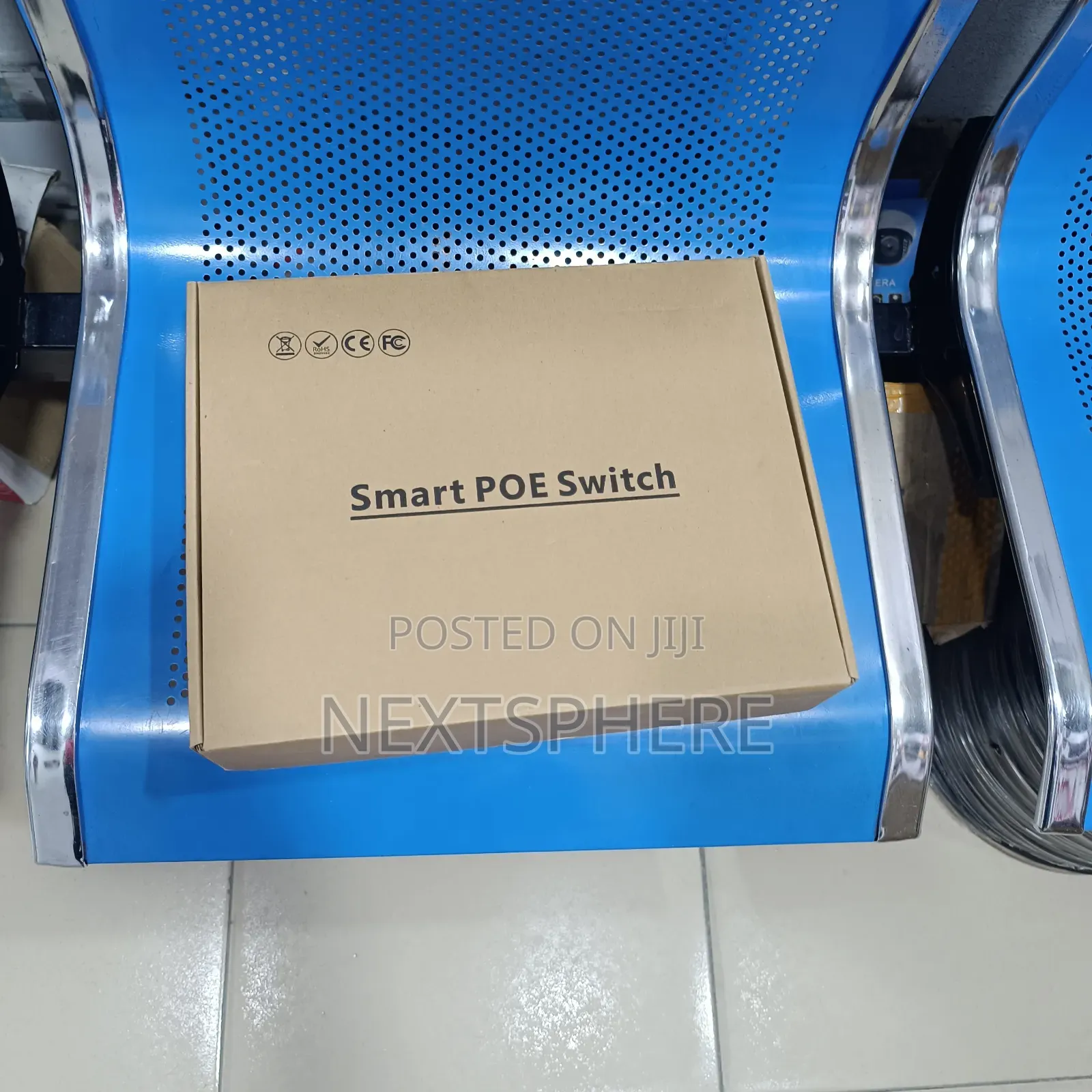 8 Port Poe+ Switch, High Power 120w