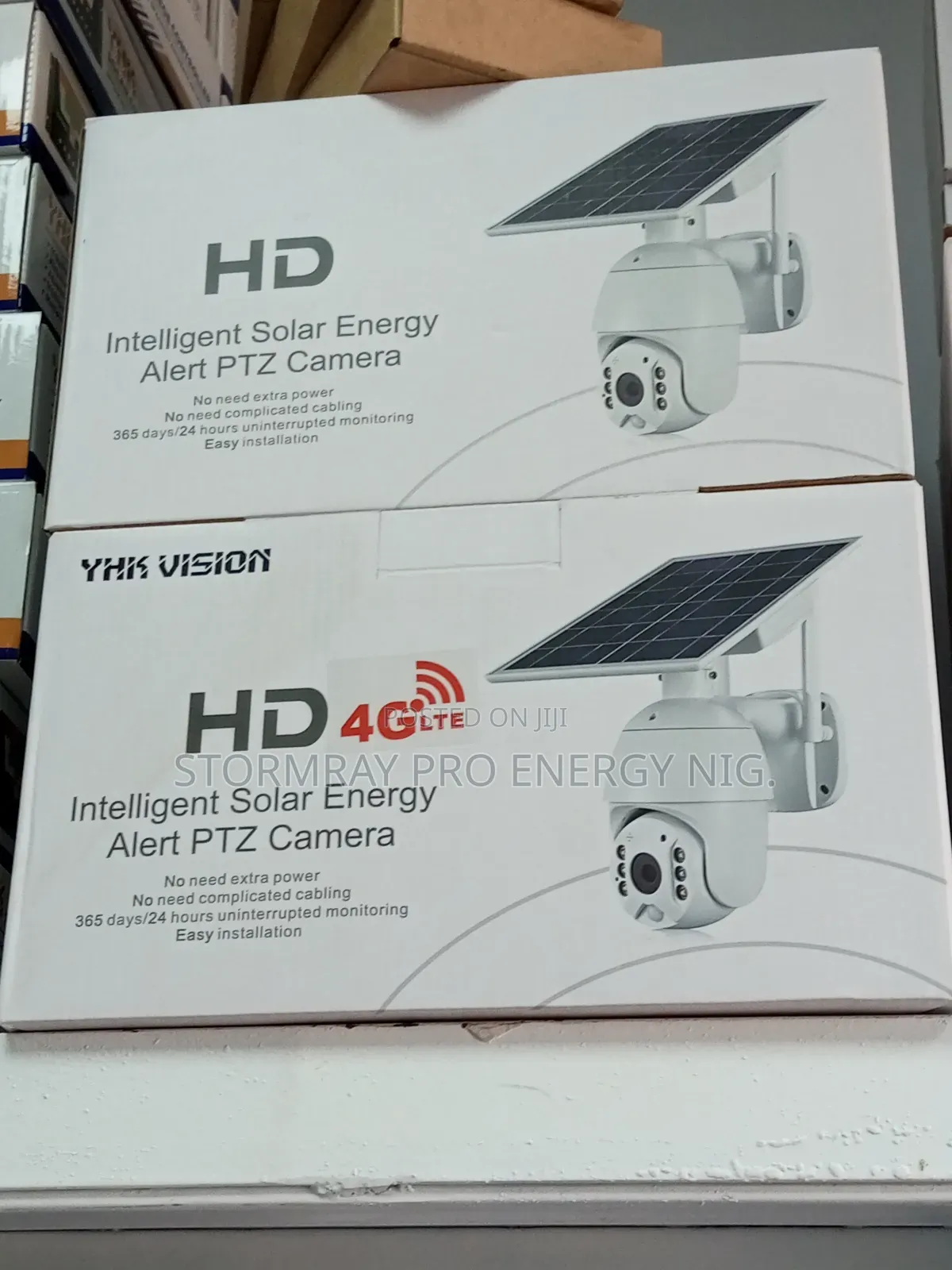 HD Intelligent Solar Energy Alert PTZ Camera