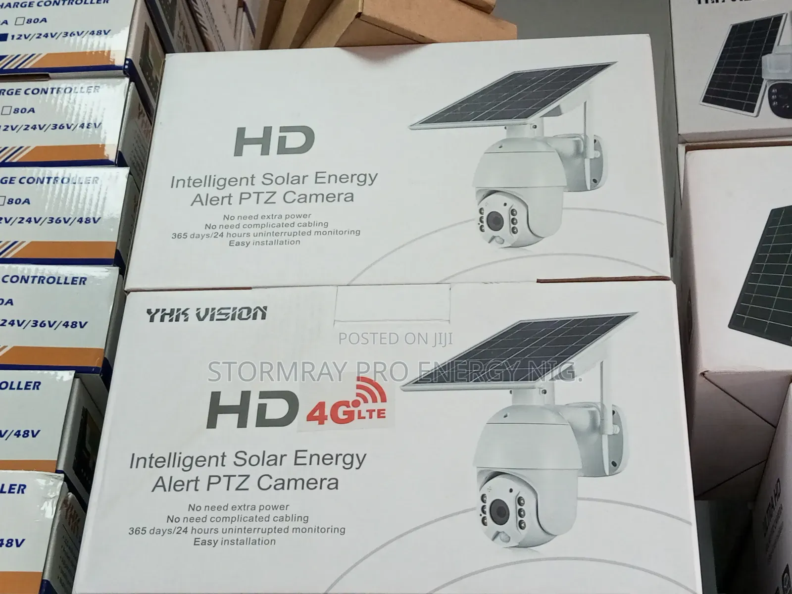 HD Intelligent Solar Energy Alert PTZ Camera