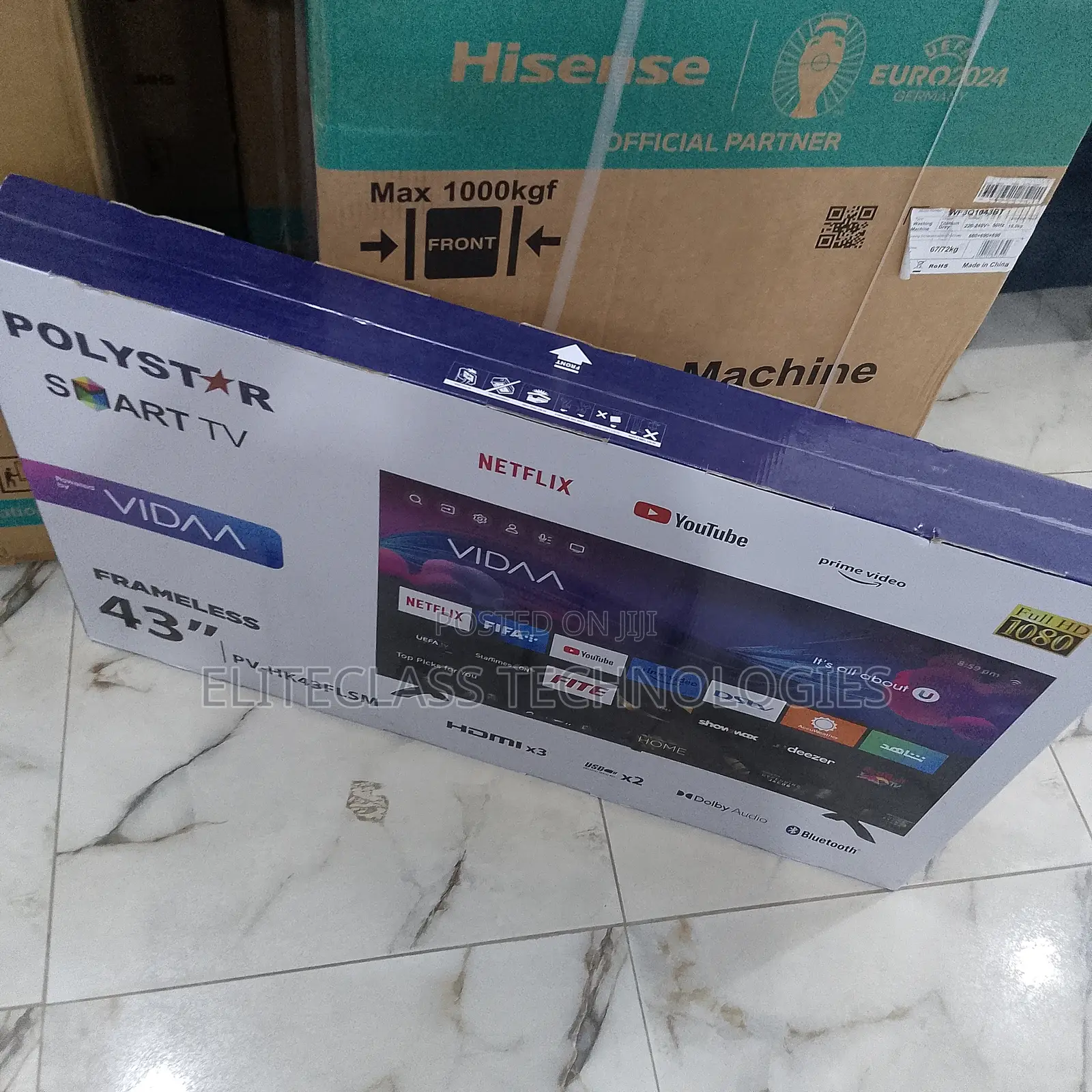 Quality Grade Polystar Smart Tv 43''