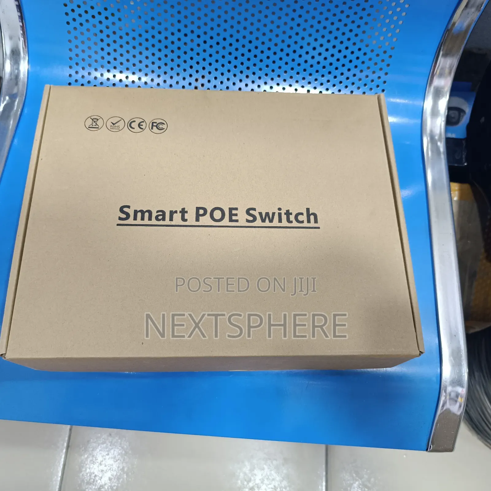 4 Port Poe Switch for NVR and Router- High Power