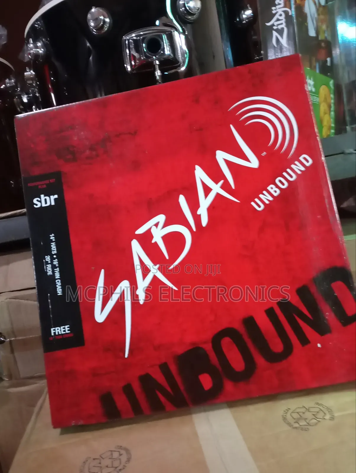 Sabian SBR Unbound Cymbals