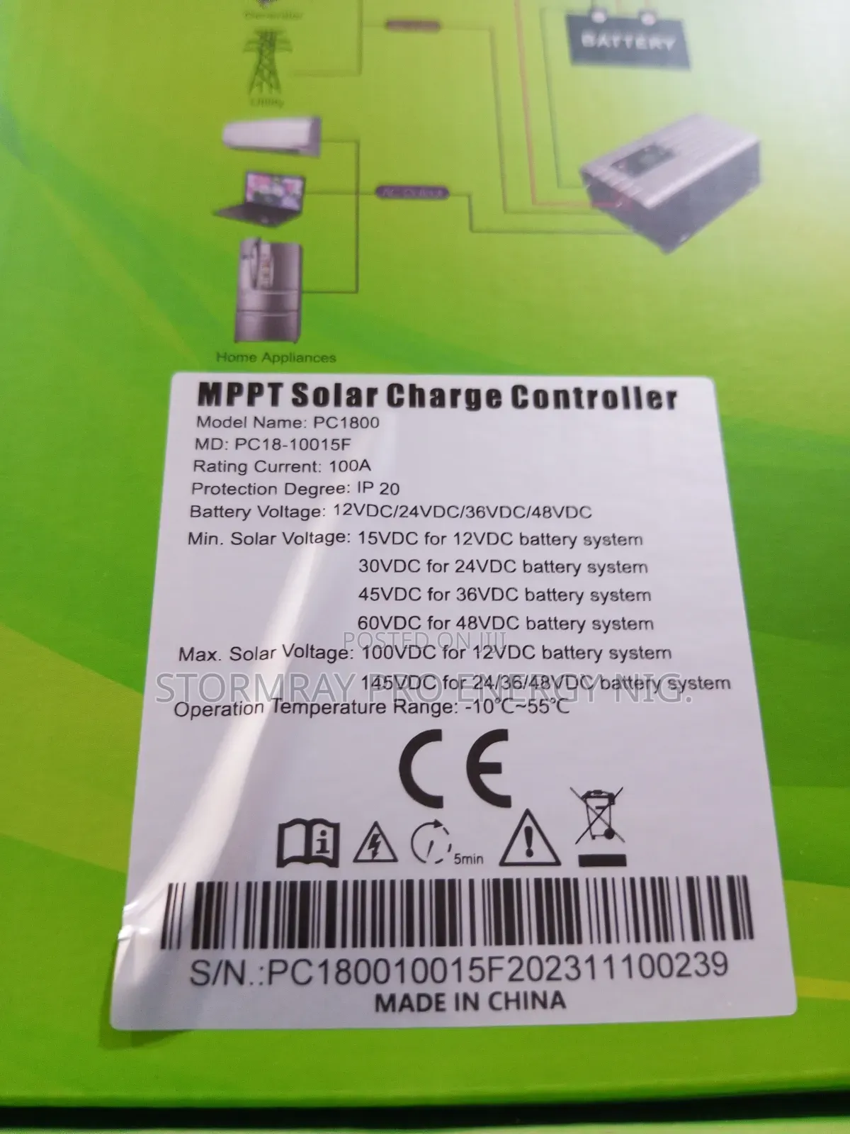 100ah Must Charge Controllers Available