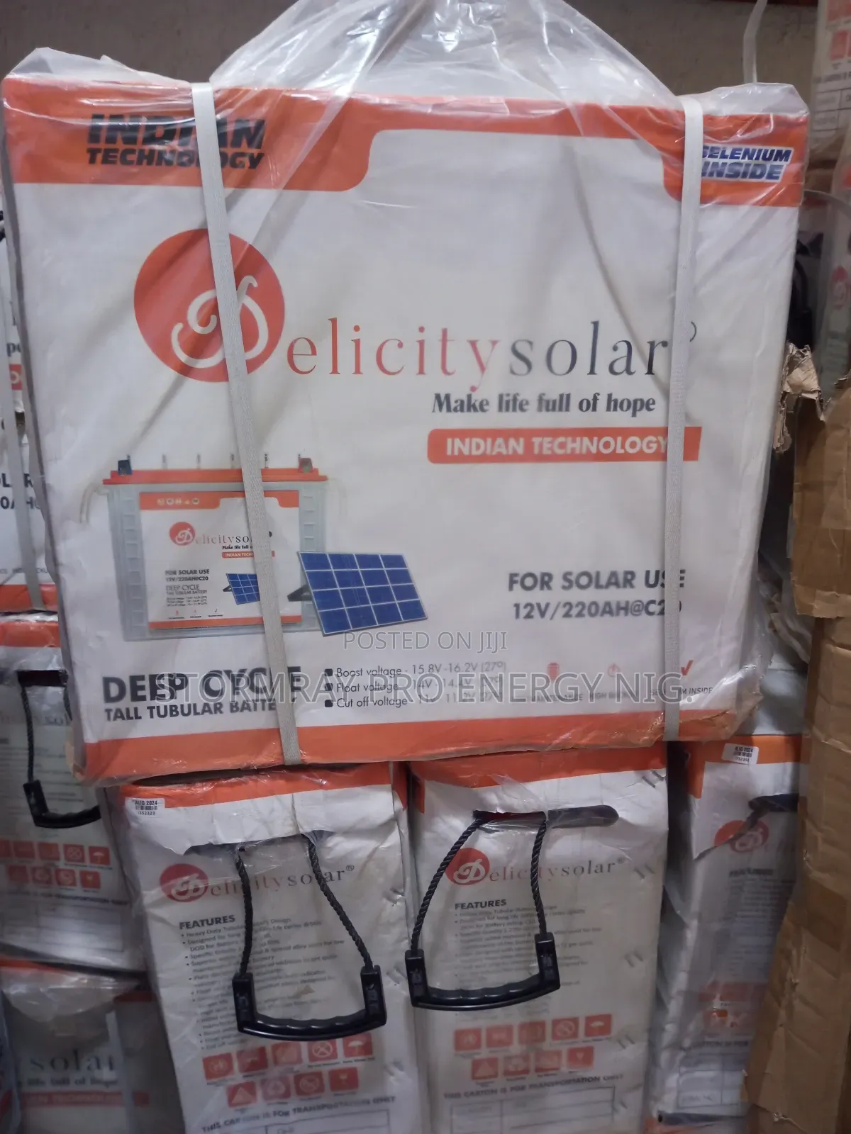 220ah Pelicity Tubular Batteries Available
