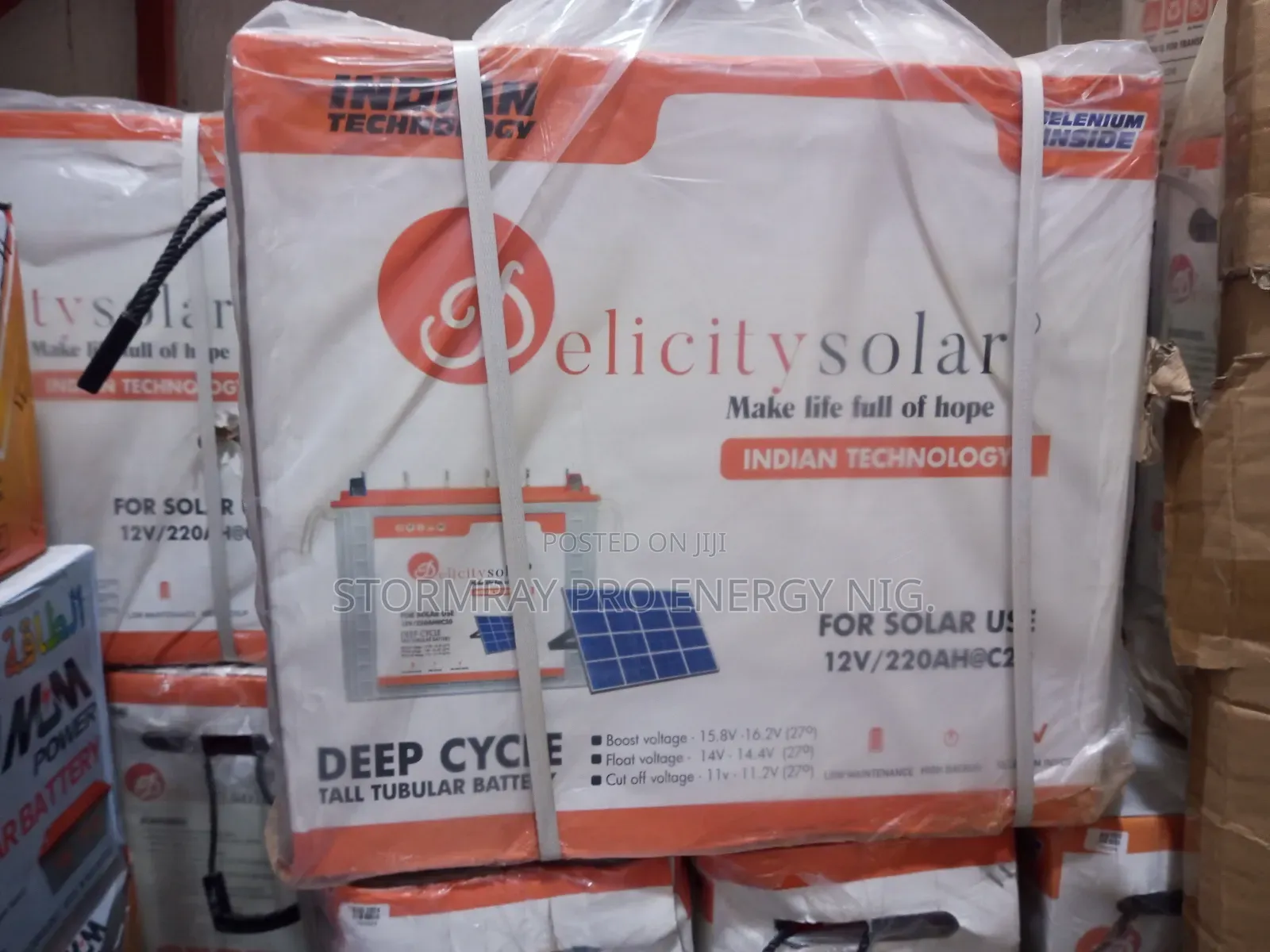 220ah Pelicity Tubular Batteries Available