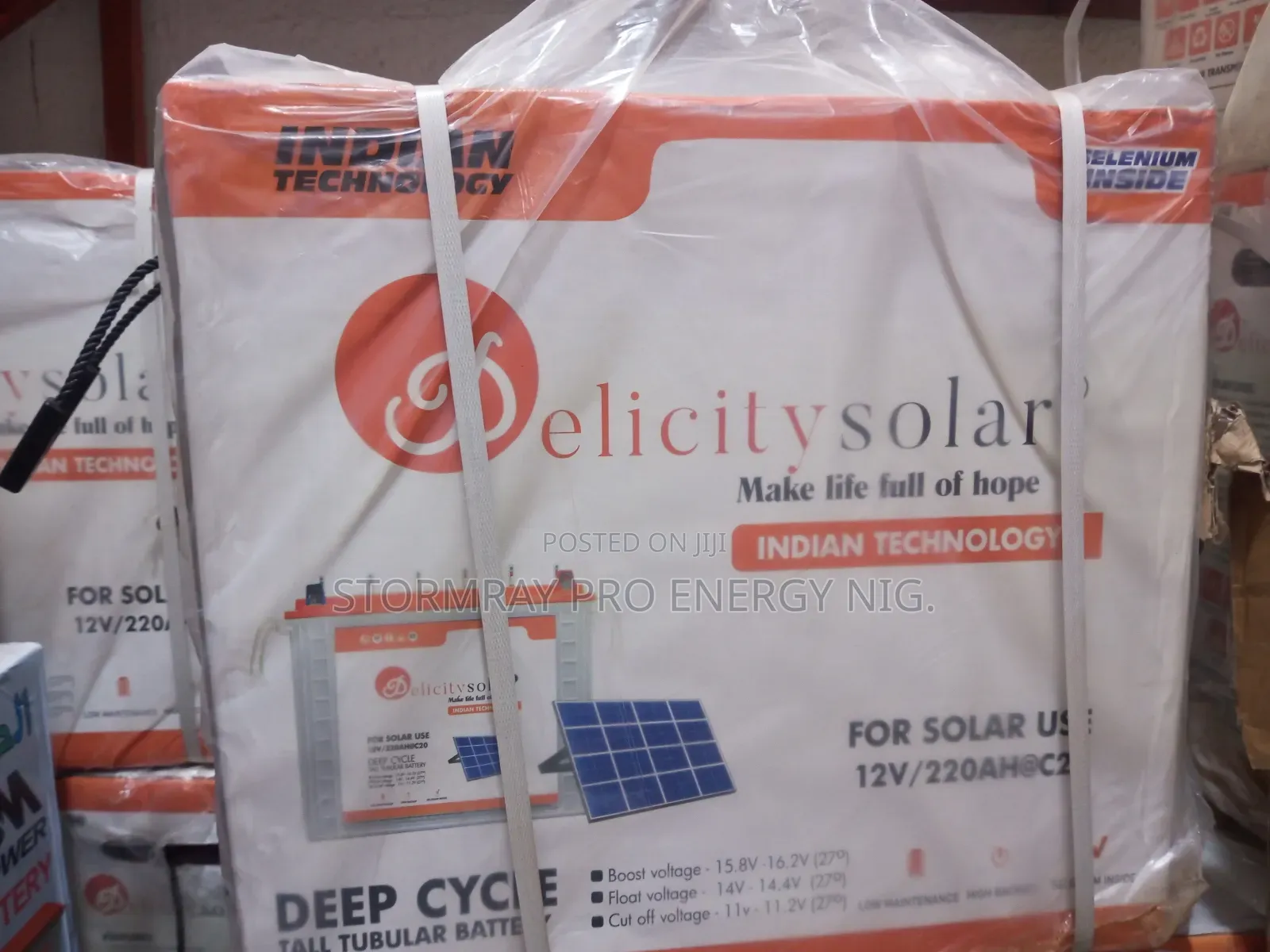 220ah Pelicity Tubular Batteries Available