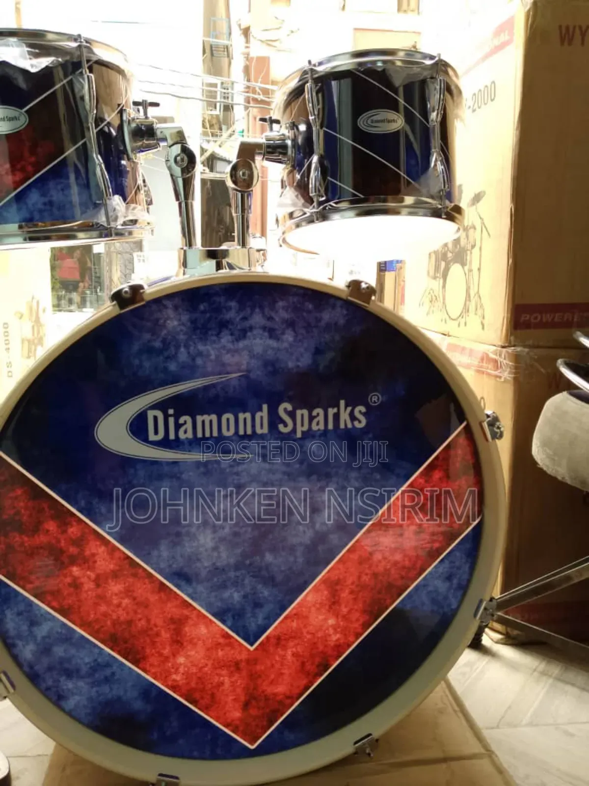 Original Diamond  Spark 5set Drum