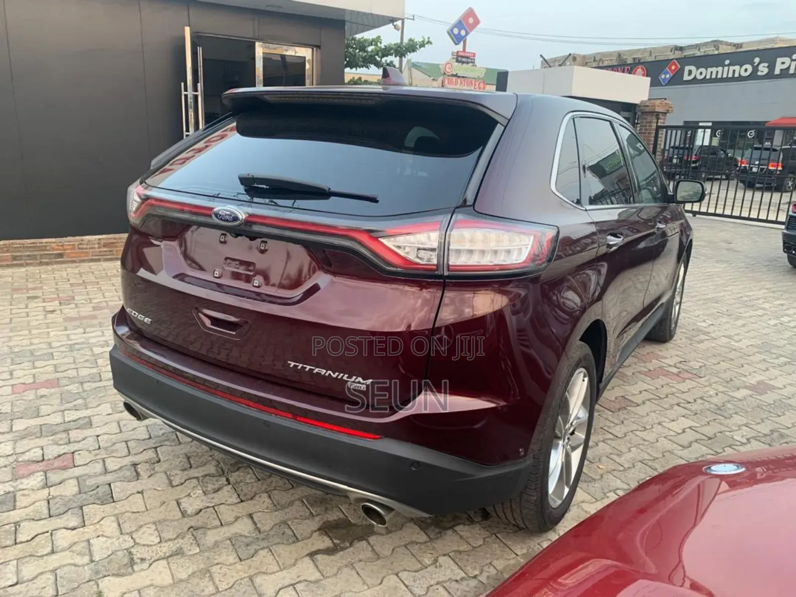 Ford Edge Titanium AWD 2018 Red