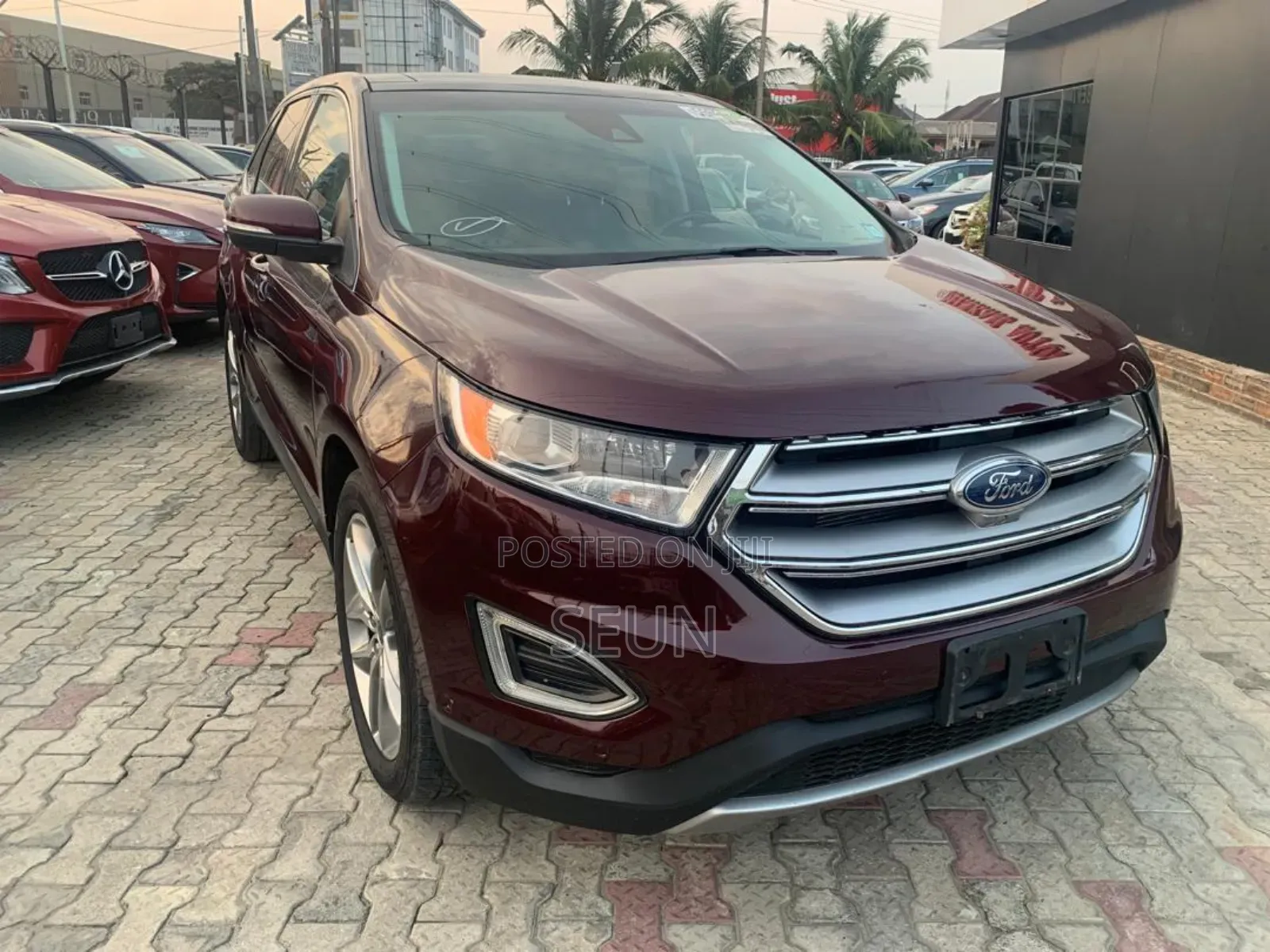 Ford Edge Titanium AWD 2018 Red