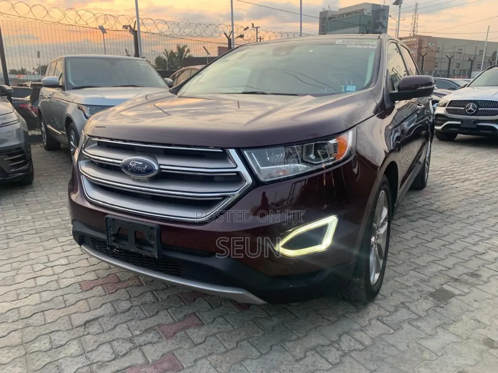 Ford Edge Titanium AWD 2018 Red