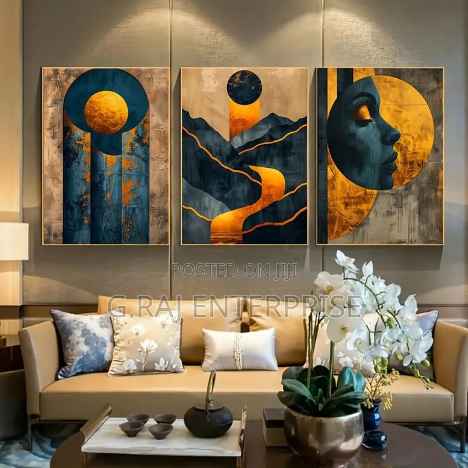3 Sets of 20/30 Inches Wall Art Canvas Frames