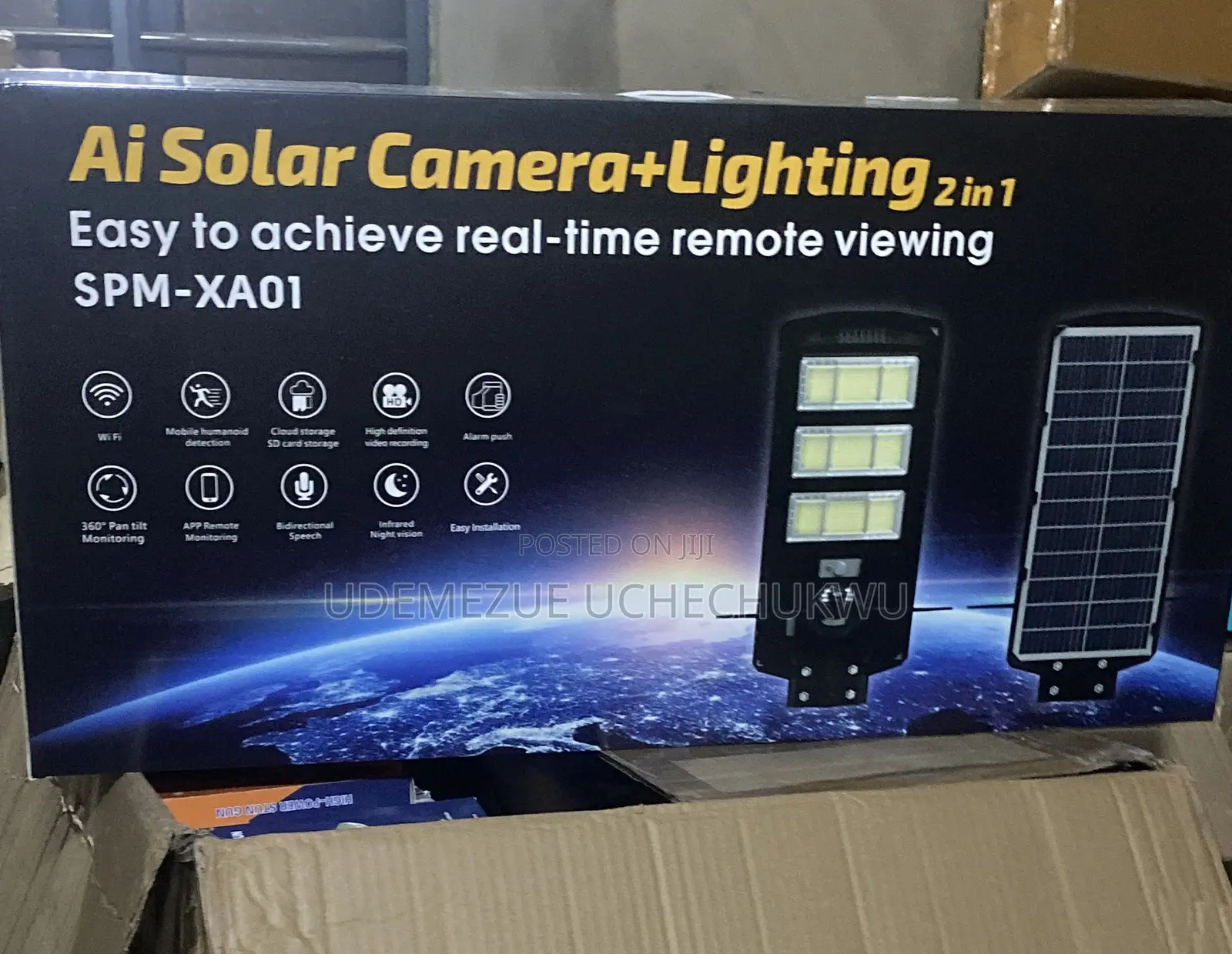 Solar Camera With Lighting (Street Light With Camera)