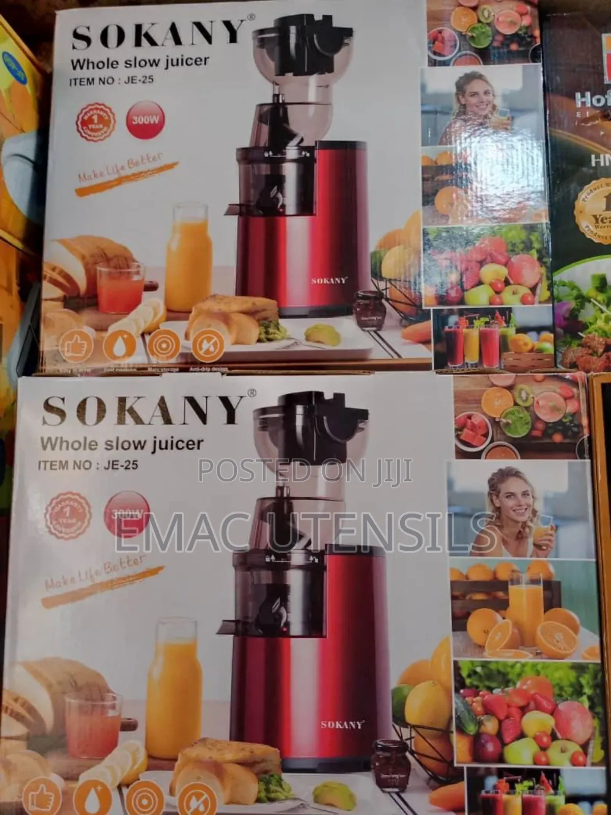 Sokany Multifunctional Whole Slow Juicer