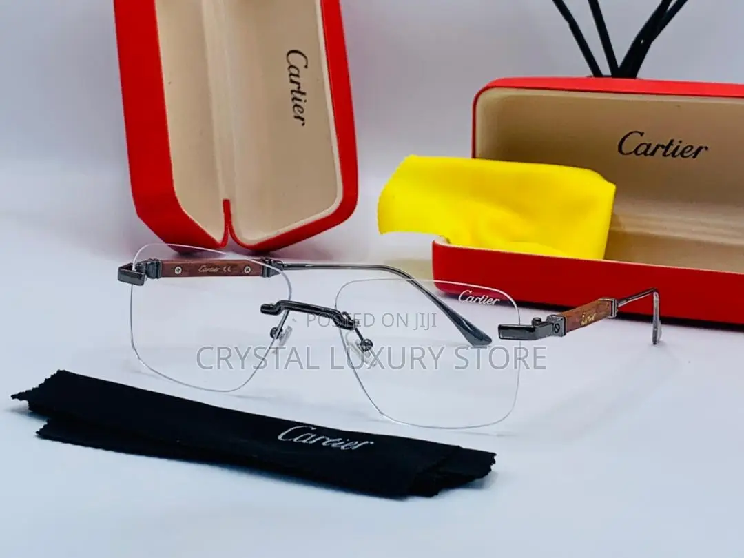 Cartier Quality Luxury Unisex Glasses
