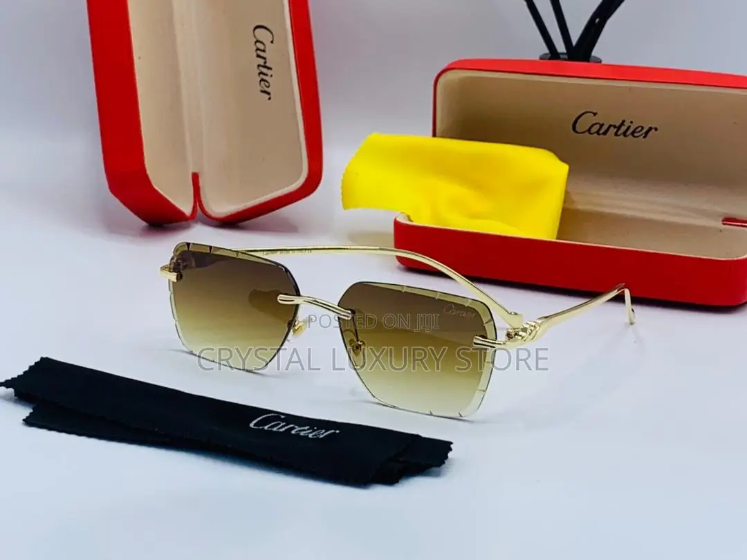 Cartier Quality Luxury Unisex Glasses
