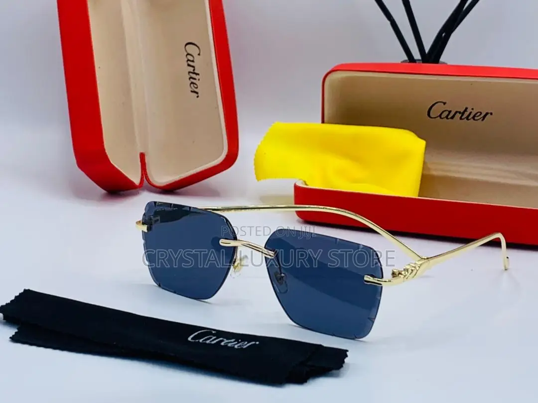 Cartier Quality Luxury Unisex Glasses